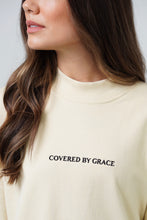 Load image into Gallery viewer, &#39;Covered By Grace&#39;  Mock Neck Sweater in Alabaster
